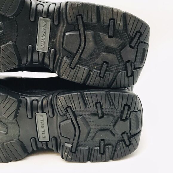 Interceptor MNIN0440111 Black Leather Men's 12 Side Zip Lace Up Tactical Boots - Picture 11 of 13